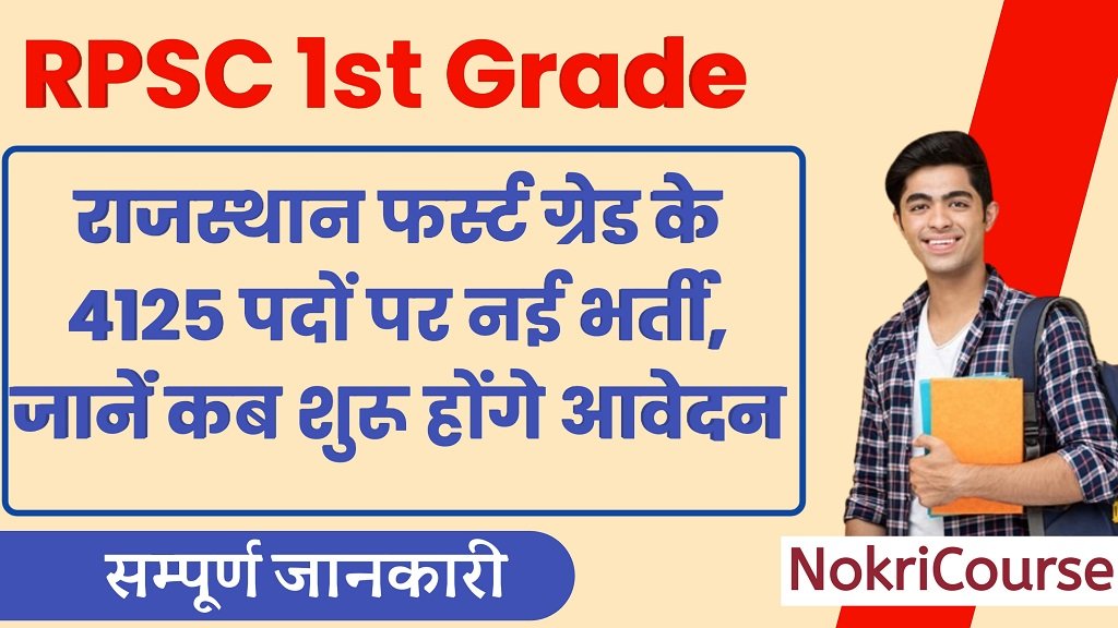 RPSC 1st Grade Recruitment 2026