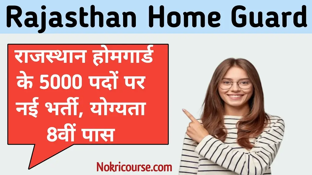 Rajasthan Home Guard Vacancy 2026