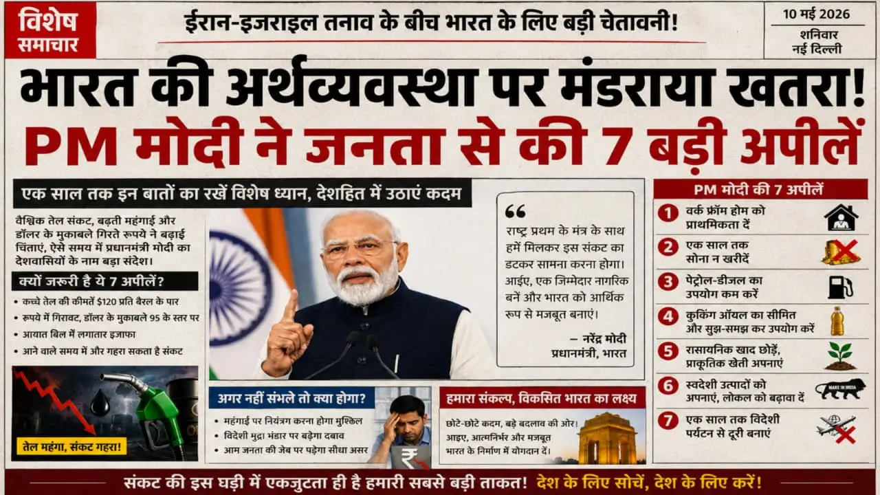 PM Modi 7 Appeals to Indians