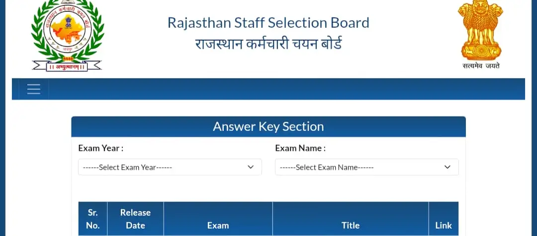 RSSB Lab Assistant 2026 Primary Answer Key