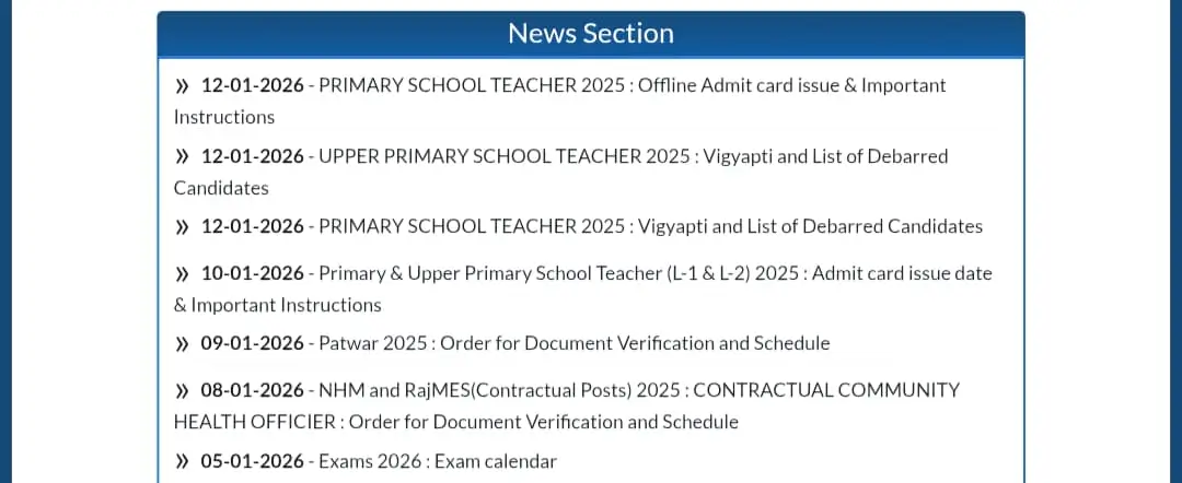 RSSB News Section