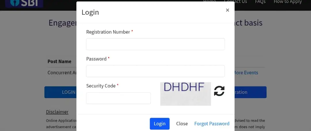 SBI Portal Login