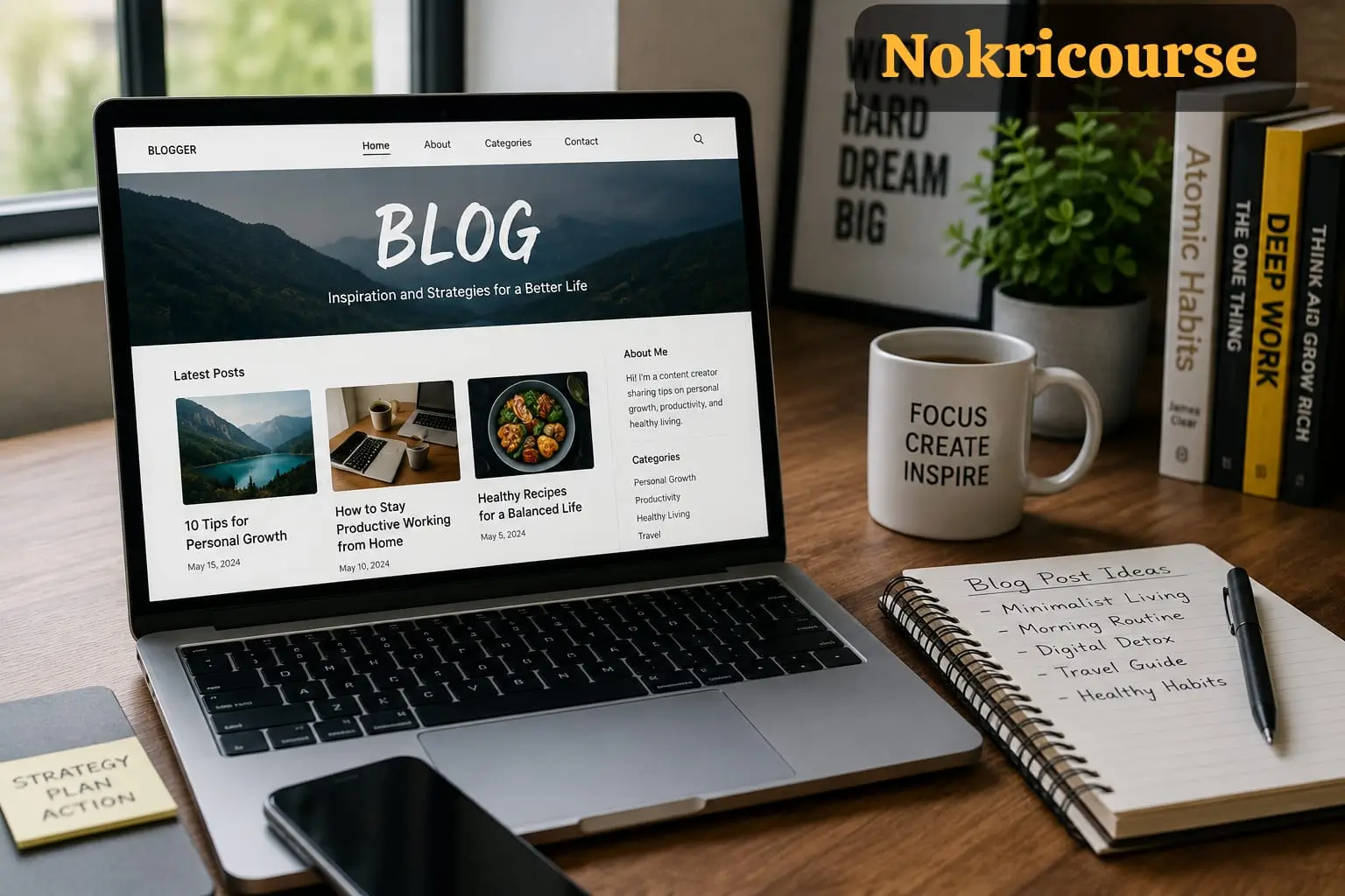 Blogging Niche Website