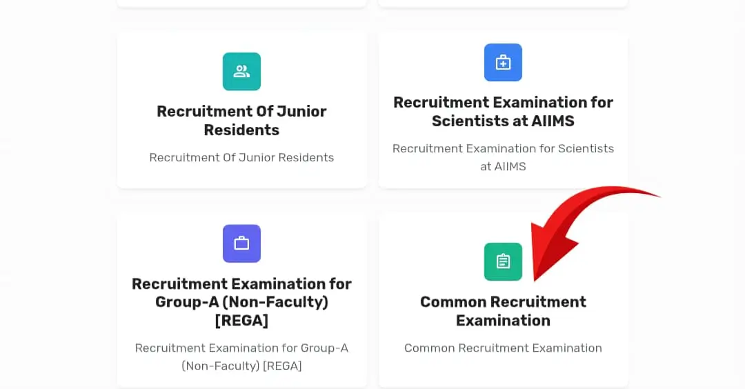 Common Recruitment Examination