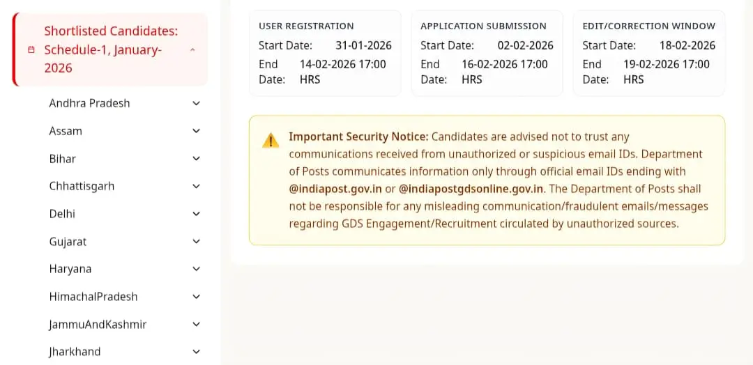 GDS Candidate’s Corner