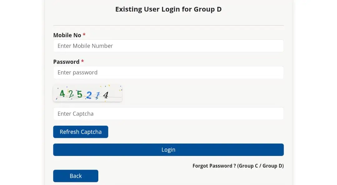 HSSC CET Login