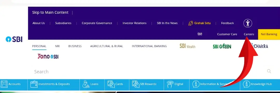 SBI PO Official Website