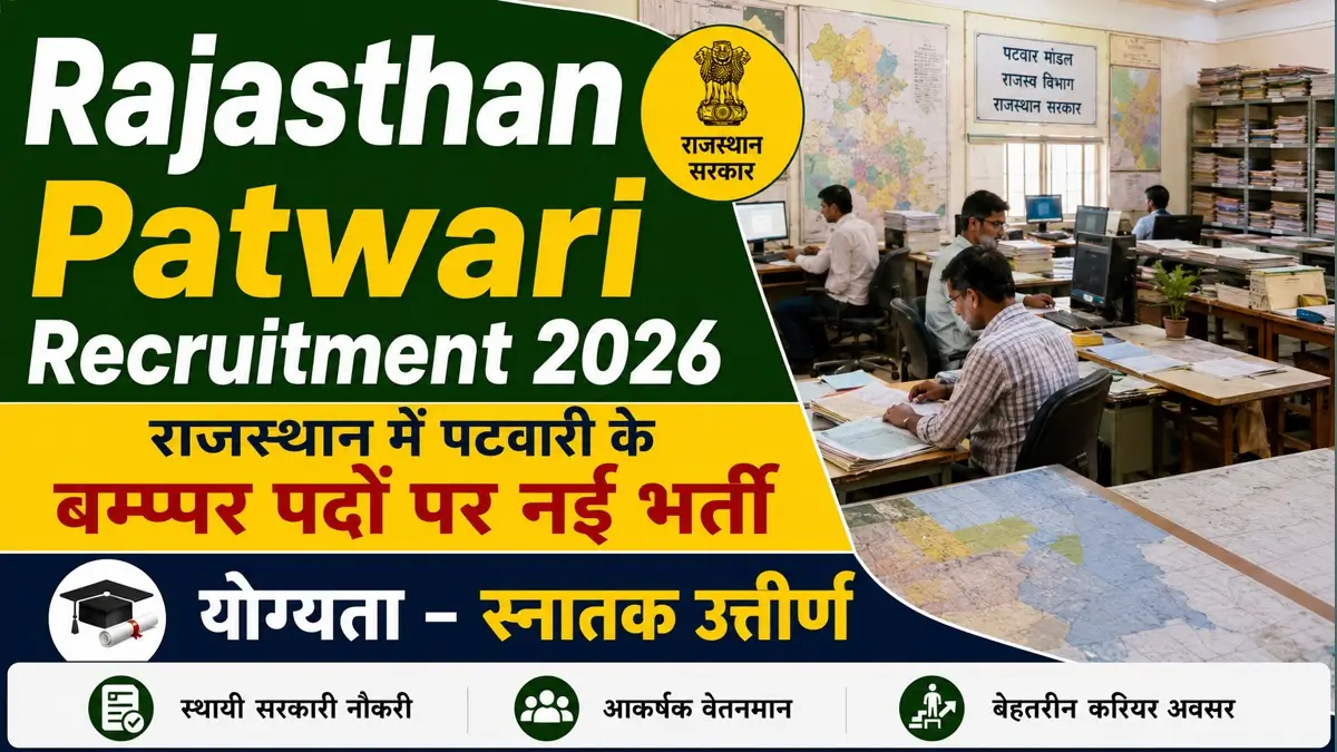 Rajasthan Patwari Recruitment 2026
