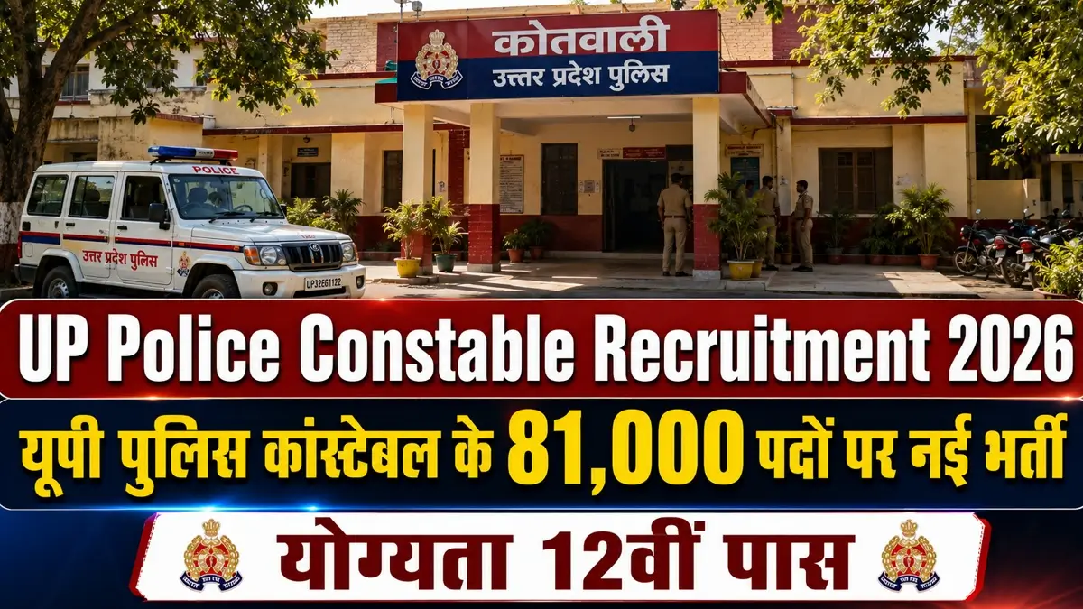 UP Police Constable Recruitment 2026