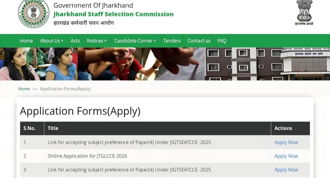 Online Application for JTAACCE-2026
