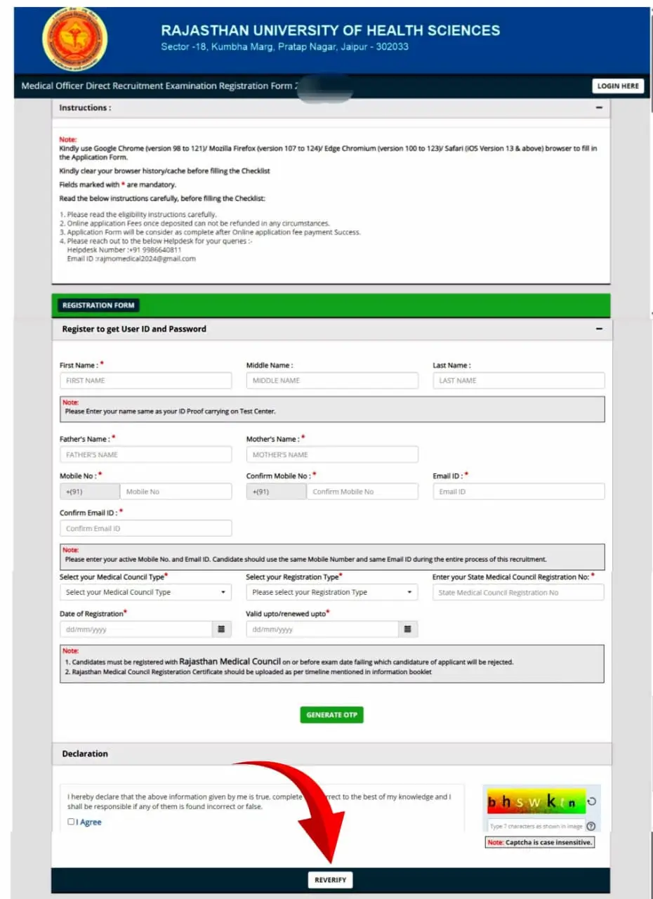 RUHS Medical Officer Register
