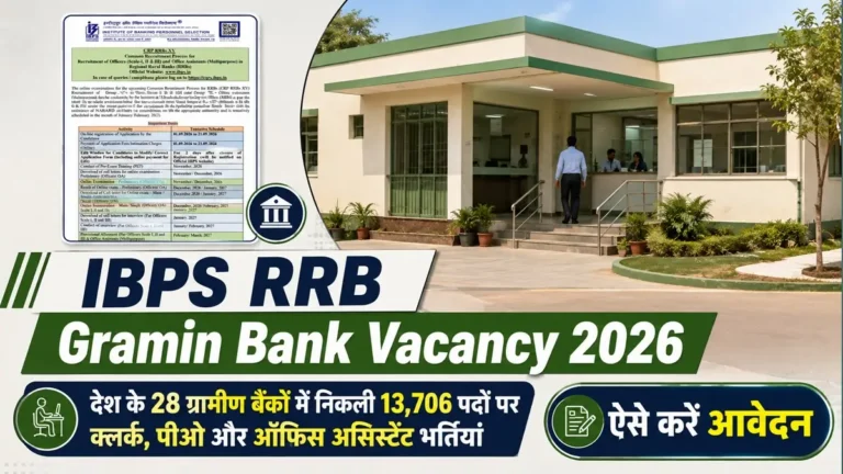 IBPS RRB Gramin Bank Vacancy 2026 Advt No CRP RRBs XV Release