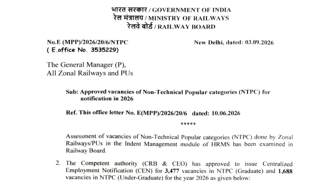 SSC JE Notification